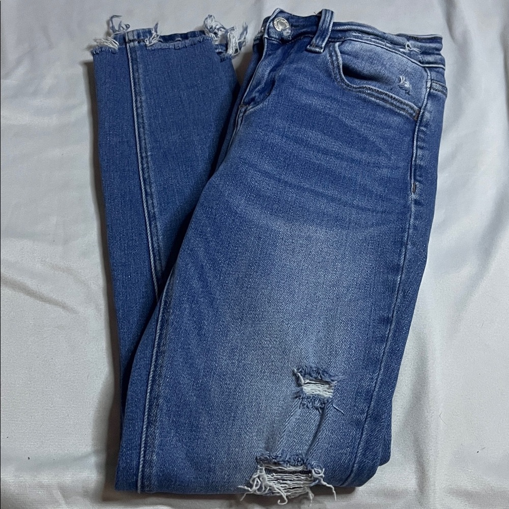 Vervet Distressed Skinny Jeans
